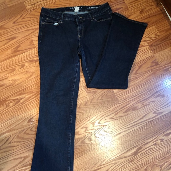 Plus Size Sonoma Goods For Life® Mid-Rise Bootcut Jeans